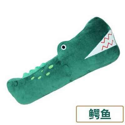 Seat belt shoulder pad: Shoulder Cover Toy Pillow - crocodile-45-50cm