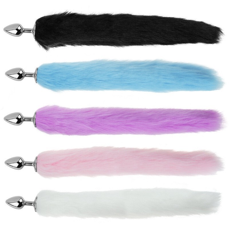 Manufacturer Wholesale Sm Tail Anal Plug Female Masturbation Products Sex Toys Fun Couple Alternative Toys Fox Tail