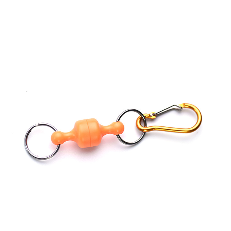 Hebilla de resorte tipo B naranja grande