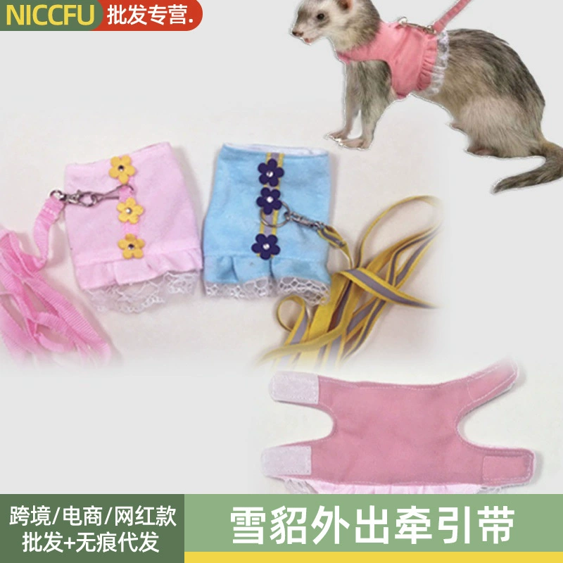 NC Pet Ferret Baby Кролик Тоторо Гвинея Свинья Тяговый ремень Джейн Pet Тоторо Одежда Белка Выход