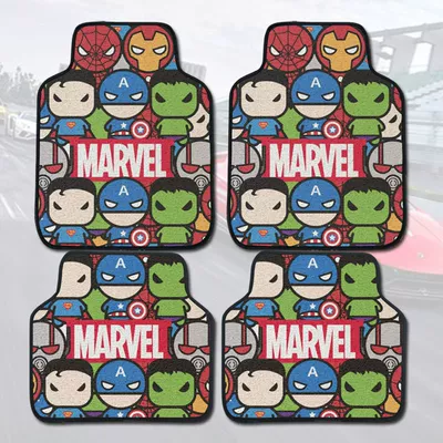 Universal Foot Pad – Anti-Dirty Protective Mats, Car Universal - universal-car-floor-mats-q-marvel-complete-car-interior-trim-kit-4-piece-set