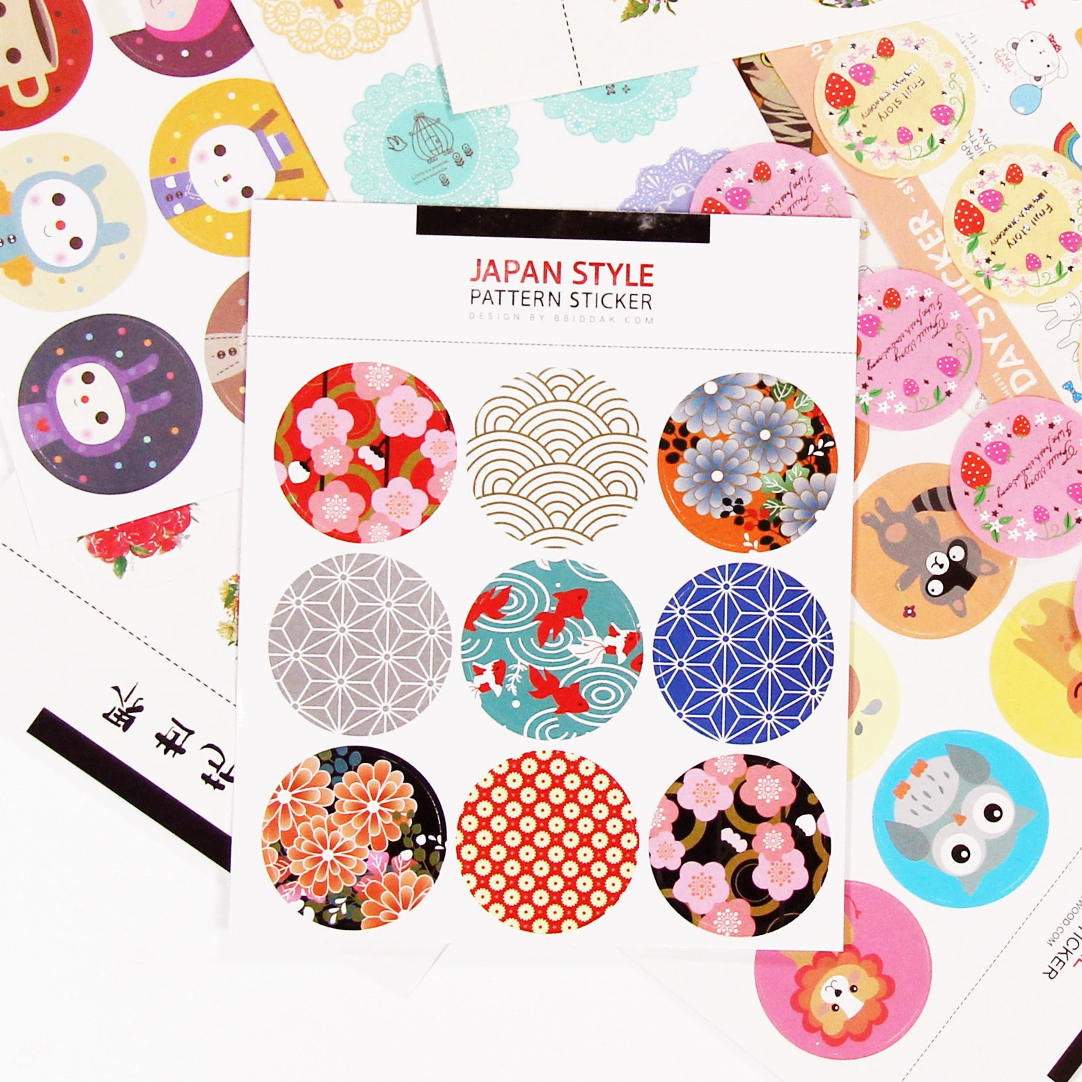 Кошка кролик Декоративные наклейки для запечатывания мультфильм круглый Дневник украшения DIY аксессуары для альбома наклейки 10 г