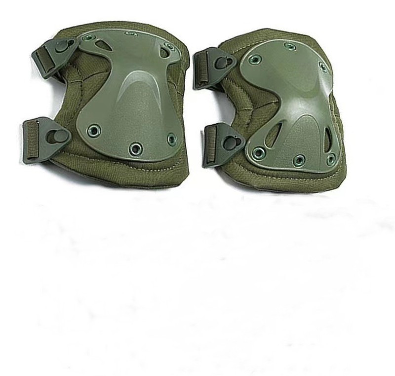 戦術的な膝パッドと肘パッドセット屋外男性軍事ファンバージョン膝とクロールトレーニング機器サイクリング保護具ツーピーススーツ|undefined