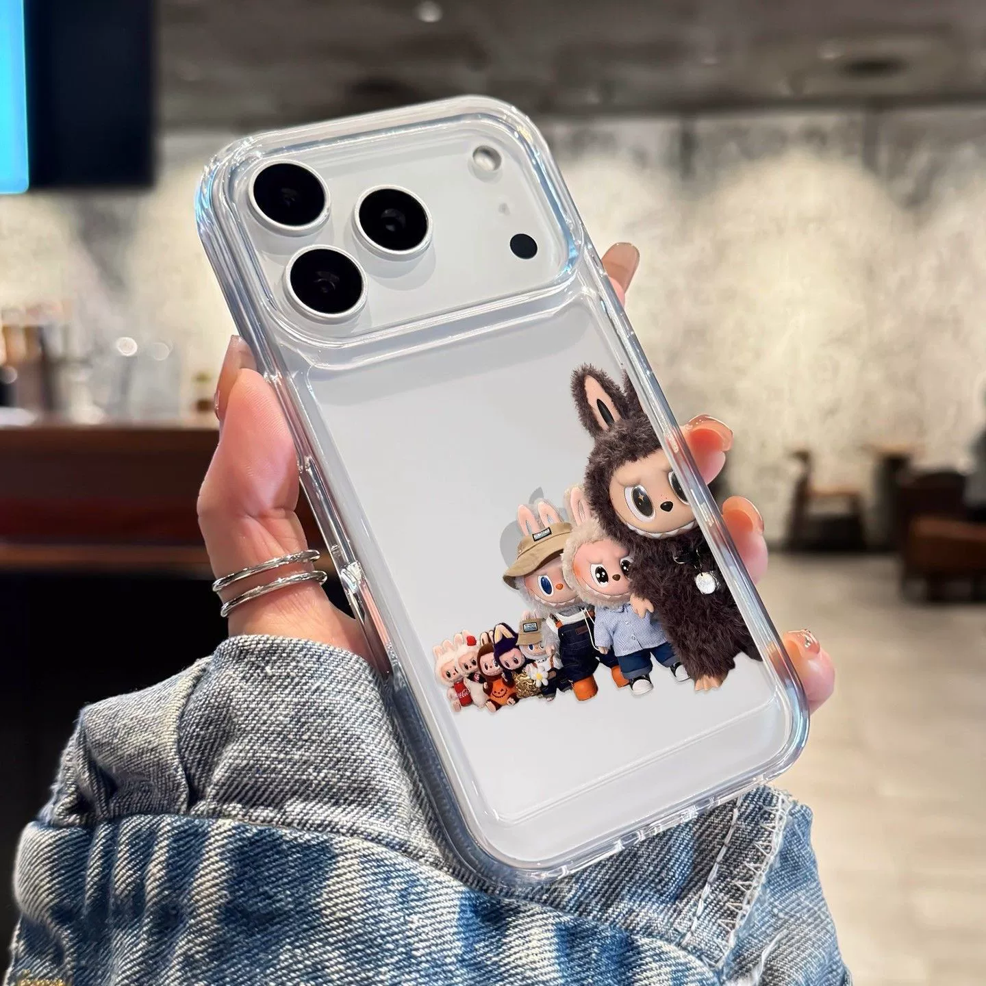 Apple, совместимый монстр, iPhone17 Pro, пространство чехол для телефона, веселый чехол для iPhone 17, iphone