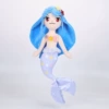 Blue hair mermaid 40cm 90g