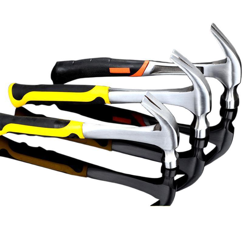 크롬 도금 강철 파이프 핸들 클로 해머 해머 해머 네일 해머 안전 해머 네일 해머 크기 해머 크기 해머 하드웨어 해머