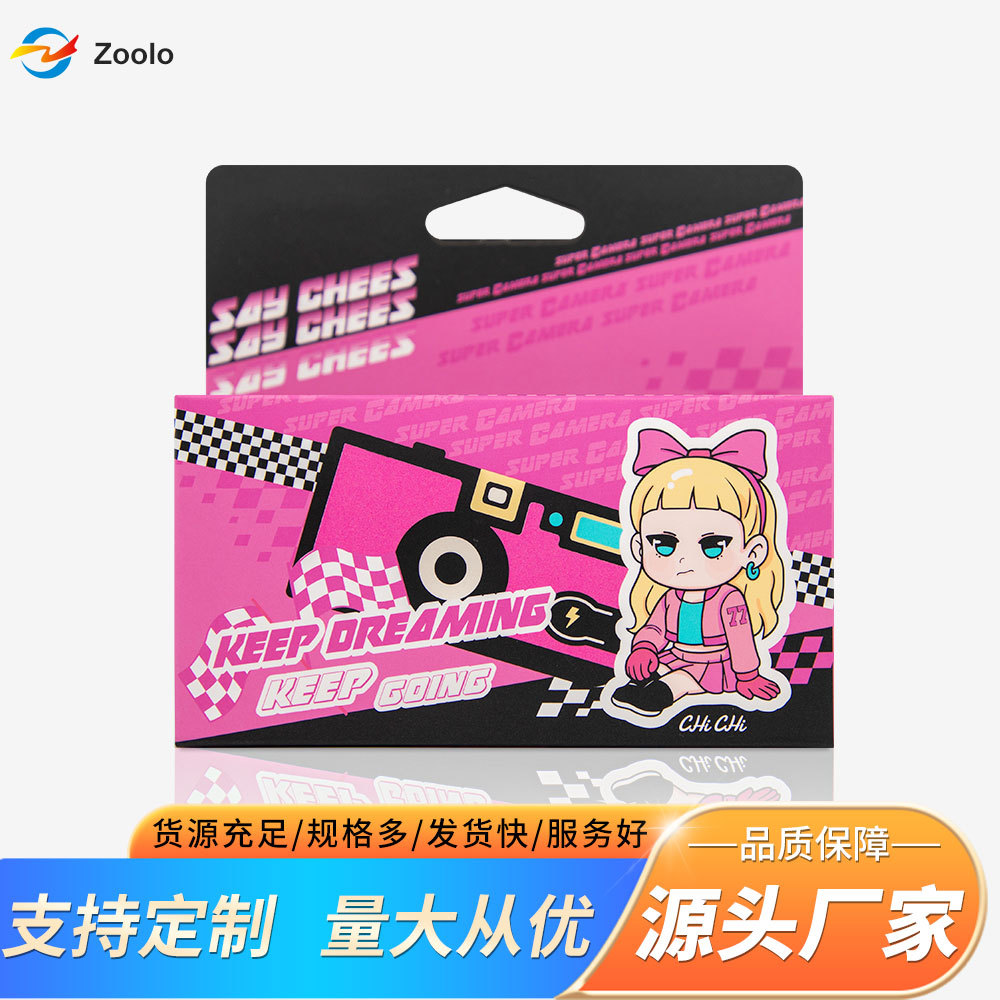 New Export L.Ol Surprise Doll Customized Retro Disposable Film Camera with Logo