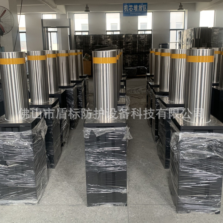 地面伸降柱小区车库出入口地桩全自动液压升降柱源头工厂现货批发