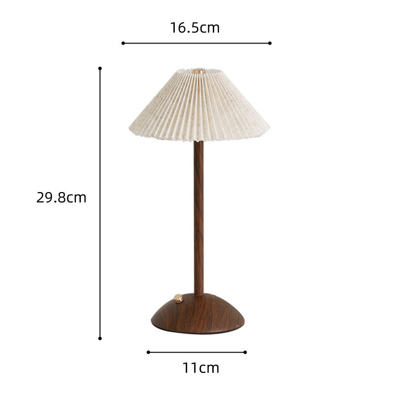 Bedside lamp in the bedroom