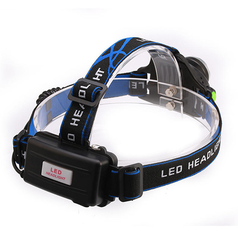 Luz intensa inducción faro telescópico zoom teleproyección USB carga al aire libre impermeable luz de pesca nocturna LED antorcha montada en la cabeza