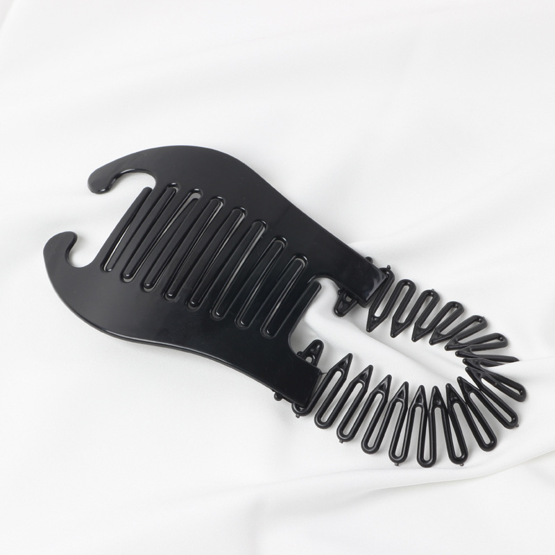 Clip de Peinado Cruzado para Trenzas, Herramienta de Unión para Cabello Largo