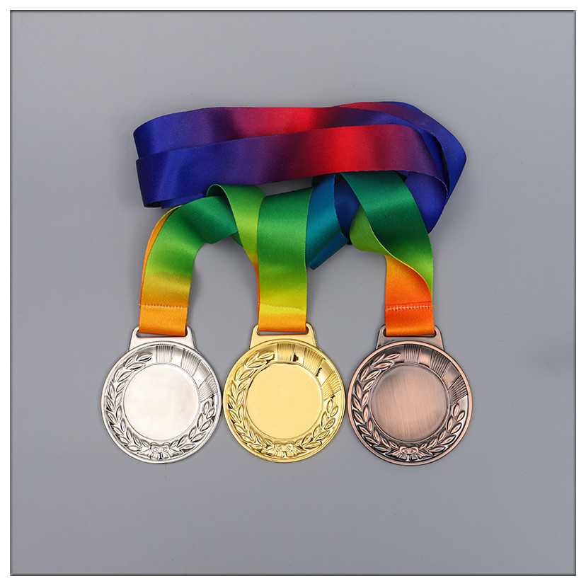 En stock metal trigo Spike Medalla Empresa personal aumento creciente medalla deportes maratón corriendo listado Trofeo