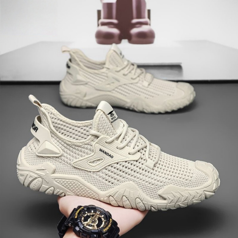 Cross-border new men's shoes 2026 new summer breathable mesh sports…