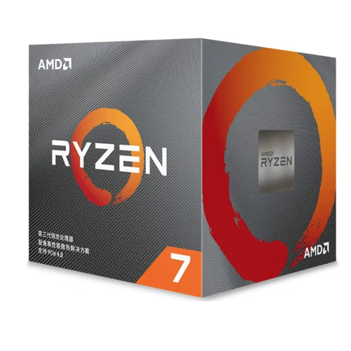Процессор AMD Ryzen R7 5700X, 8 ядер 16 потоков, ускоренная частота до 4.6 ГГц
