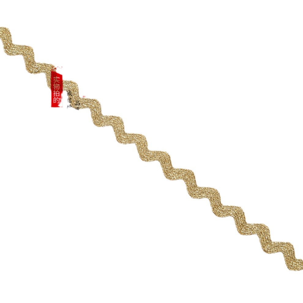 DIY hecho a mano 3MM-8MM oro y plata onda S cinturón de marinero/cinturón de carretera de montaña/encaje de correas en stock