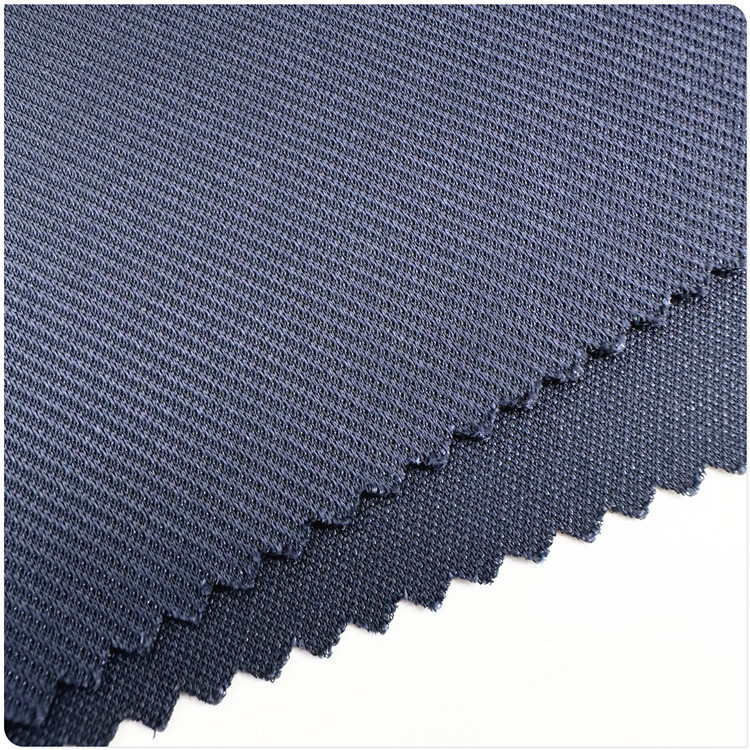 供应215G双面斜纹布 针织醋酸涤斜纹布 亮面丝滑双面布拉链衫外套