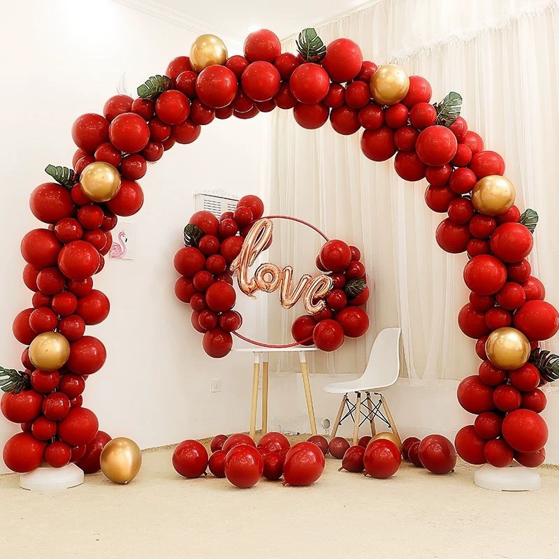 Декоративная подставка-колонна для арки из ПВХ труб и шаров, устойчивая основа для оформления свадеб и мероприятий