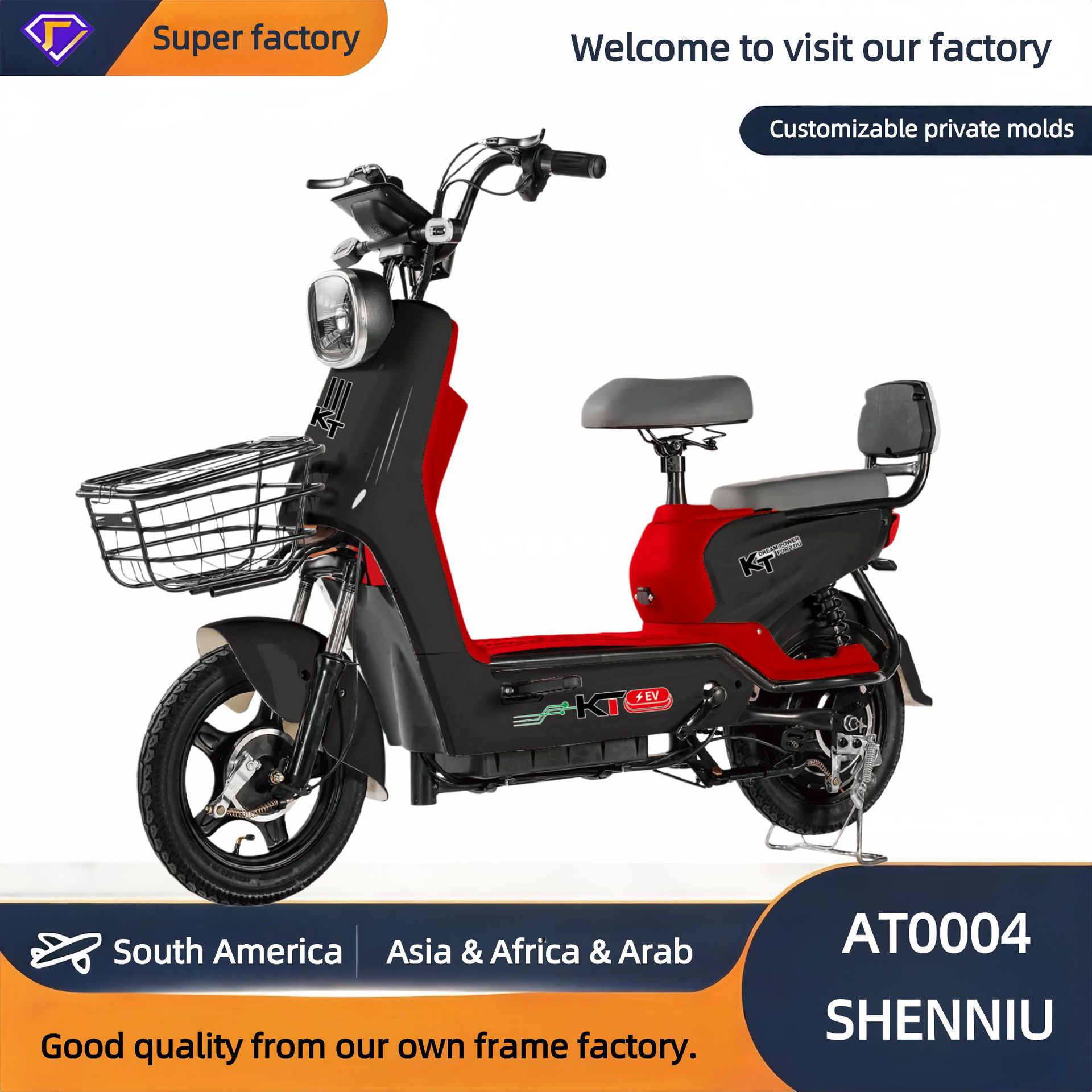 Best Budget Electric Bike 48V 25AH - Long Range Commuter E-B