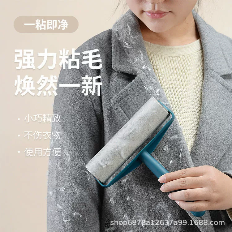 Набор для удаления катышков с одежды для домашних животных: щетка, бумага для удаления пыли, большой ролик для удаления катышков, сменный рулон, ролик для пола.