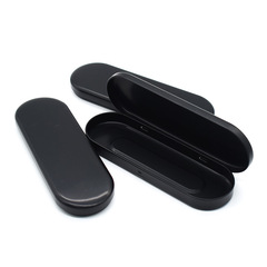 razor make-up brush steel tin box pimple needle beauty needle tool small scissors eyelash tweezers box two-in-one hinged lid