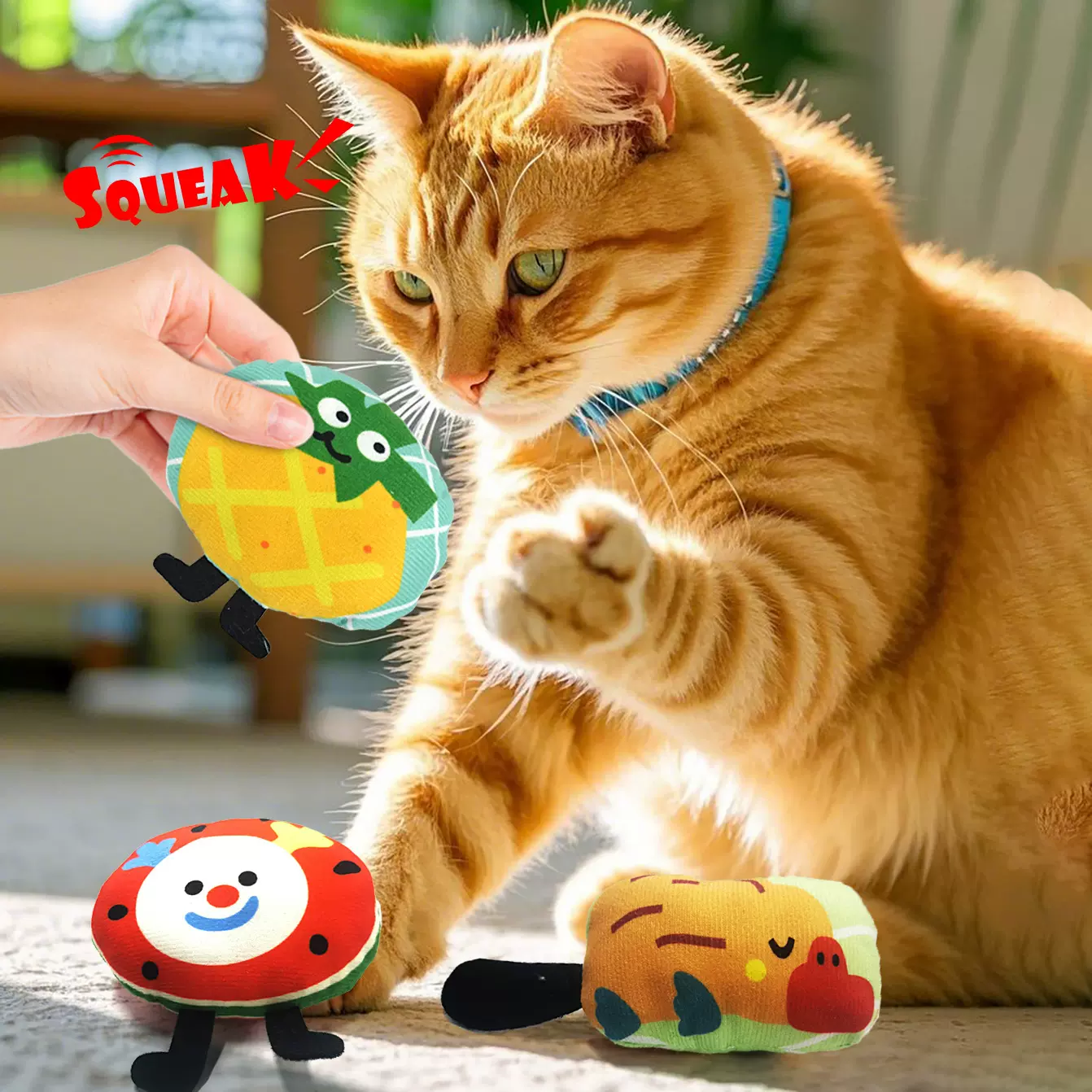 宠物玩具猫咪小狗毛绒响纸玩具耐咬自嗨宠物用品工厂支持代发贴标