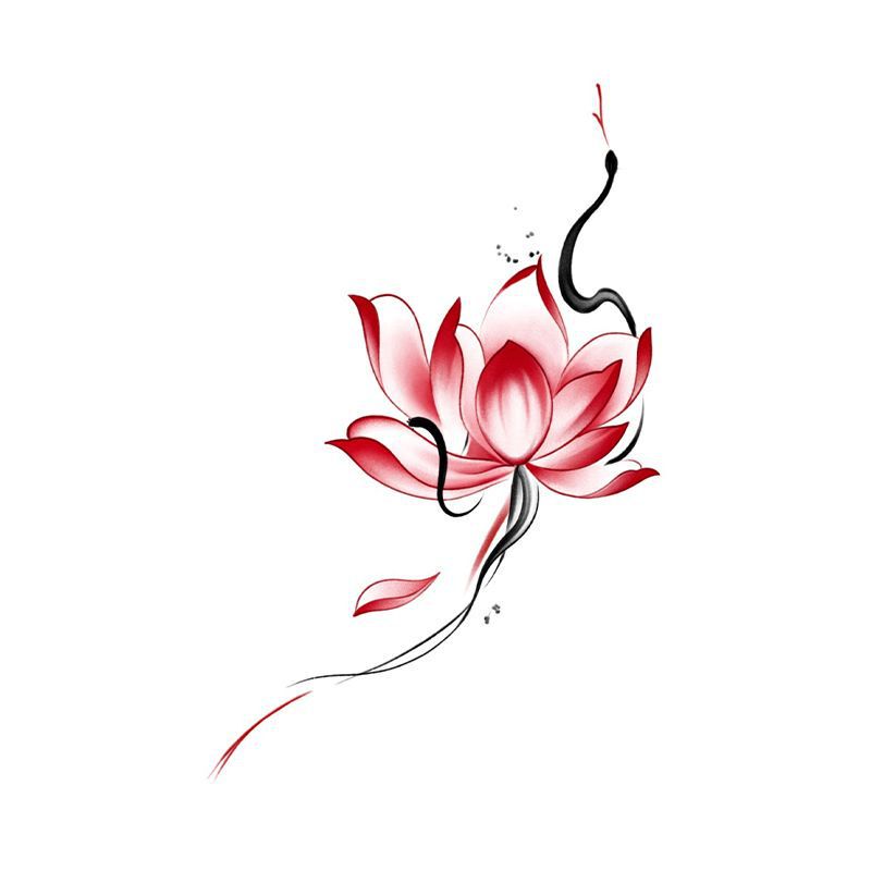 Nezha Tattoo Stickers for the Forehead, Suitable for Music Festivals, Water Transfer Cartoon Anime Cute Children's Stickers, Ao Bing Third Prince