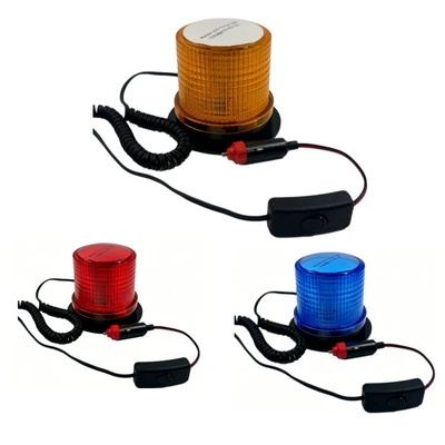 warning lights, magnetic suction warning lights — Other lights - independent-switch-cigarette-lighter-warning-light-small-size-red-shell