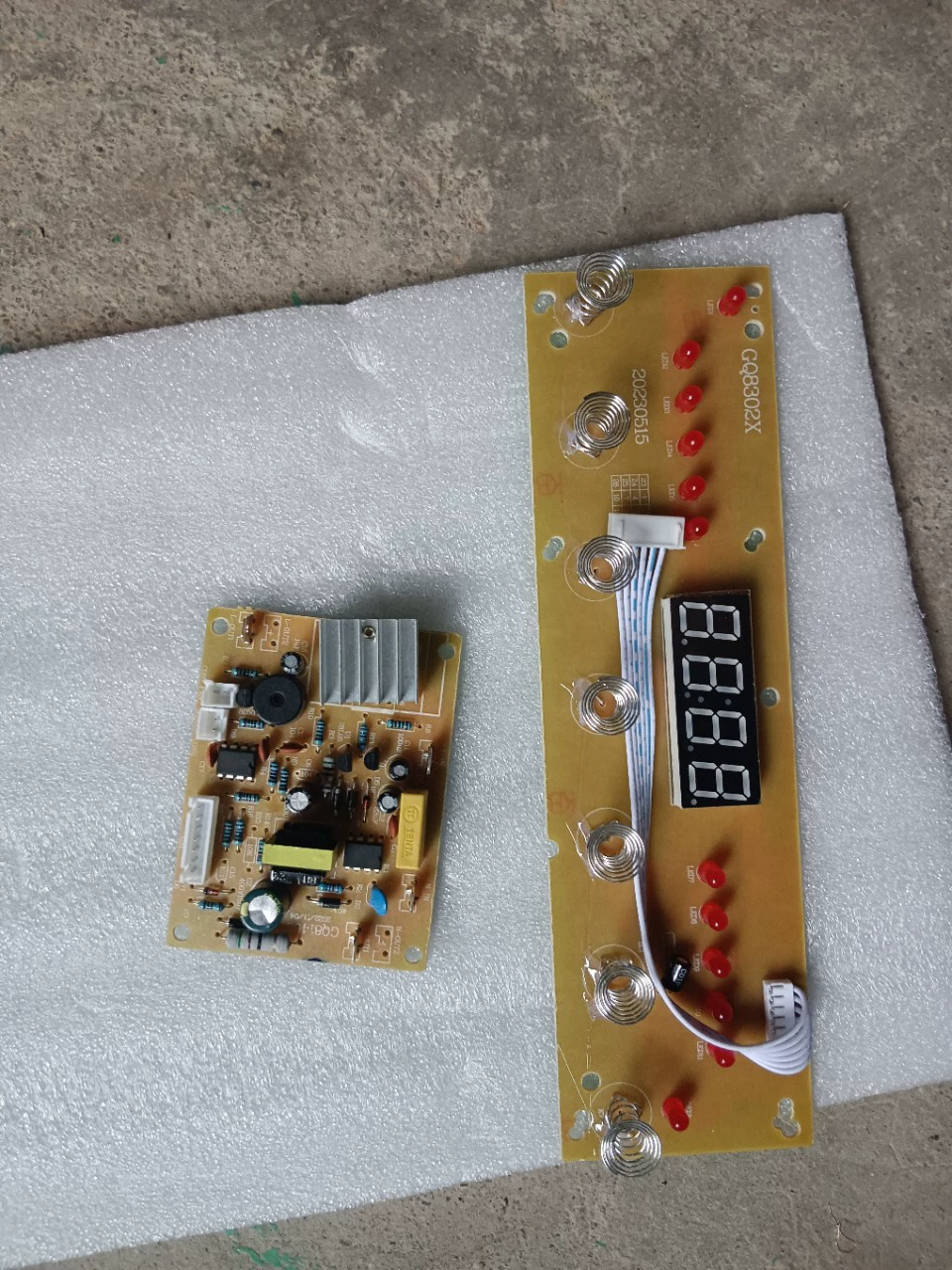 Высокая мощность электрокерамическая плита фитинги панели управления вентилятор сенсорная панель управления цепи отображения материнской платы