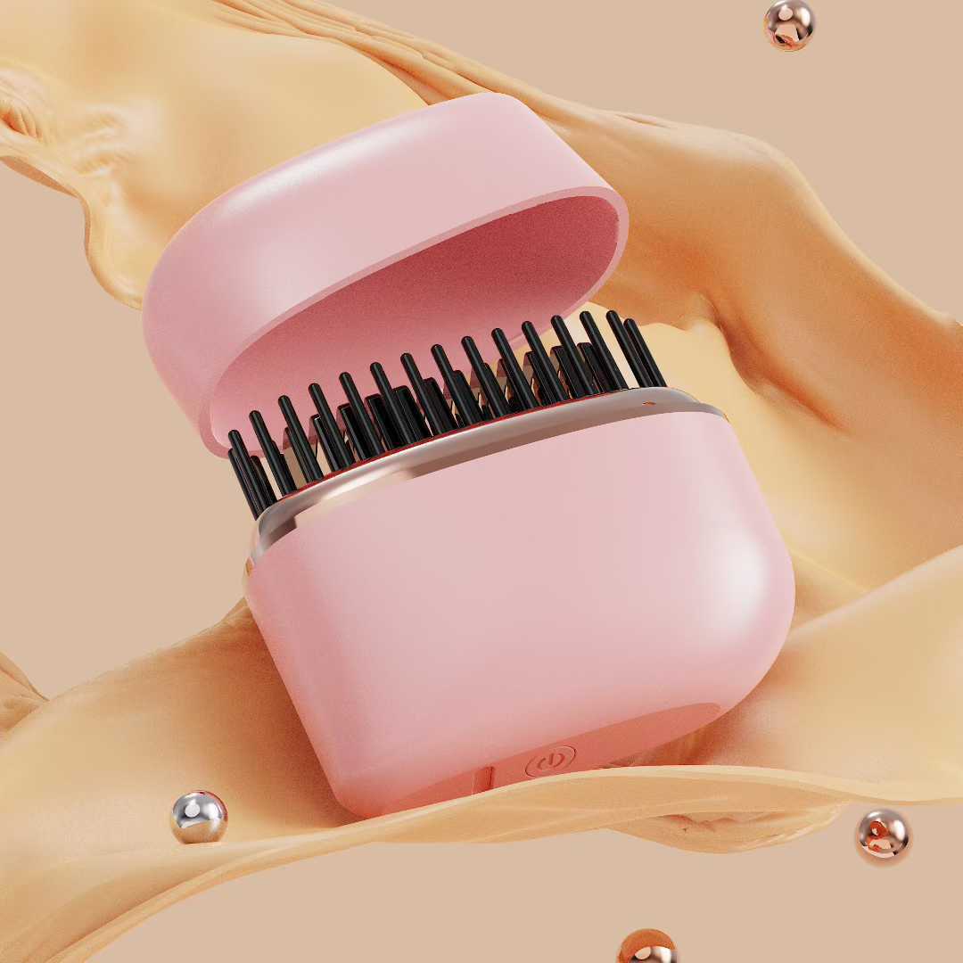 Nuevo mini bolsillo alisador de cabello perezoso portátil cabello recto barra de cabello inalámbrico cabello recto bobinado doble uso cabello recto