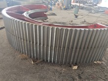 水泥球磨机大齿轮，棒磨机铸造大齿圈加工