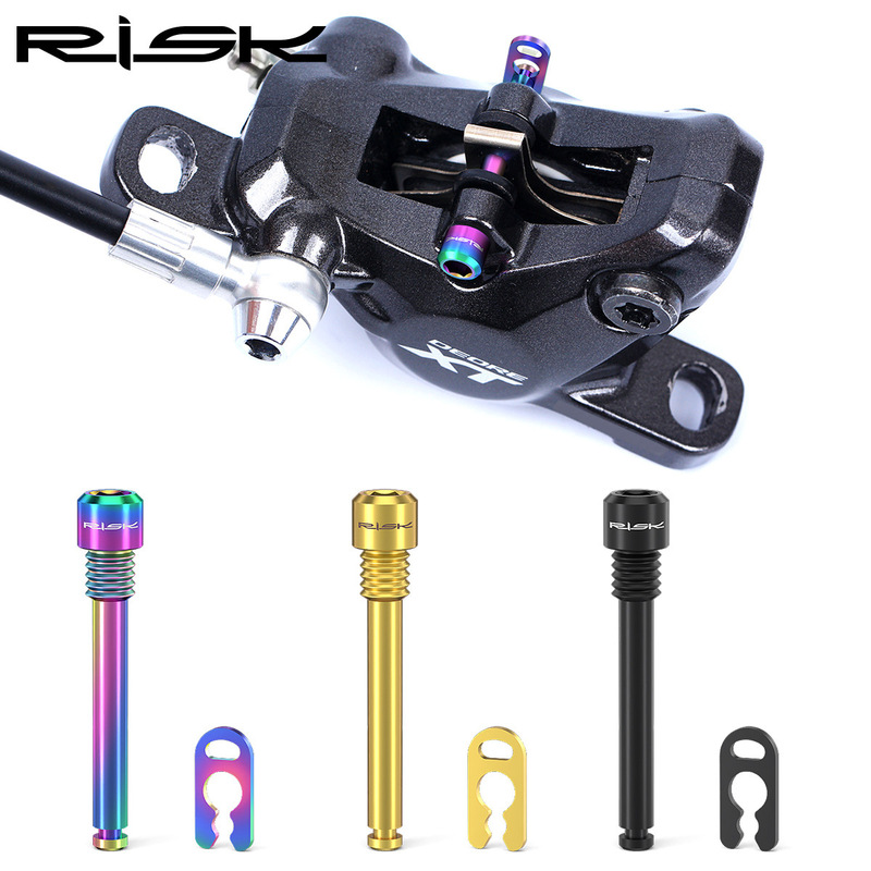 RISK Mountain Bike Oil Disc Luck Screw Titanium Alloy XT XTR Disc Brake Clamp Fixing Thread RISK Mountain Bike Oil Disc Luck Screw Titanium Alloy XT XTR Disc Brake Clamp Fixing Thread