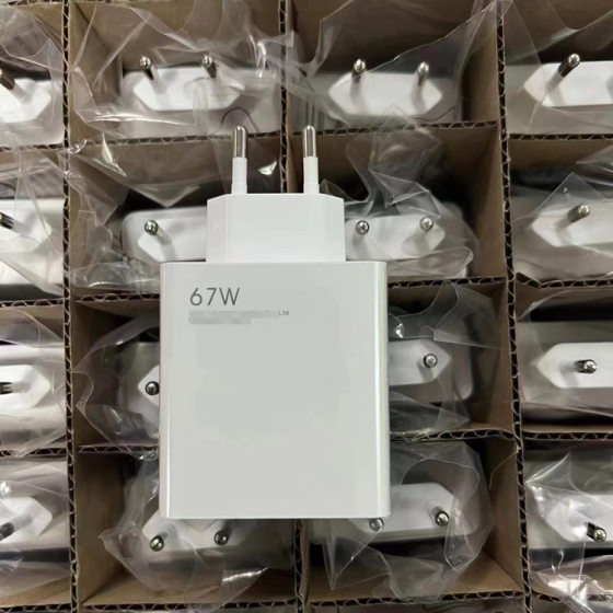 Suitable for millet charger 67W European Gauge Charger original rounded plug 33W fast charging set Wholesale