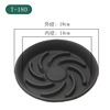 Flower pot tray plastic circular chassis pads bottom of the flower plate base potted flower base thickened bottom bracket pad to connect water plate