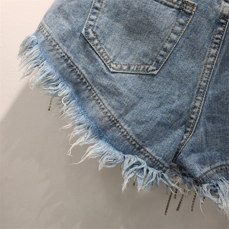 Denim Shorts Image 7