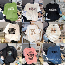 1688网 4元短袖港版T恤女热销2025夏新款女装跑江湖摆摊衣服批发