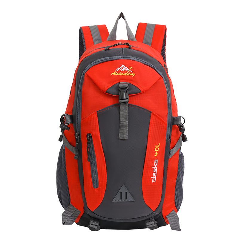New 40L Outdoor Mountaineering Bag Men's and Women's Backpack Sports School Bag Leisure Travel Travel Backpack Large Capacity