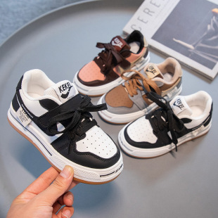 Children's Board Shoes New 2022 Autumn Comfortable Breathable Middle and Big Kids Fashion Sneakers Casual Shoes Student Children's Shoes
