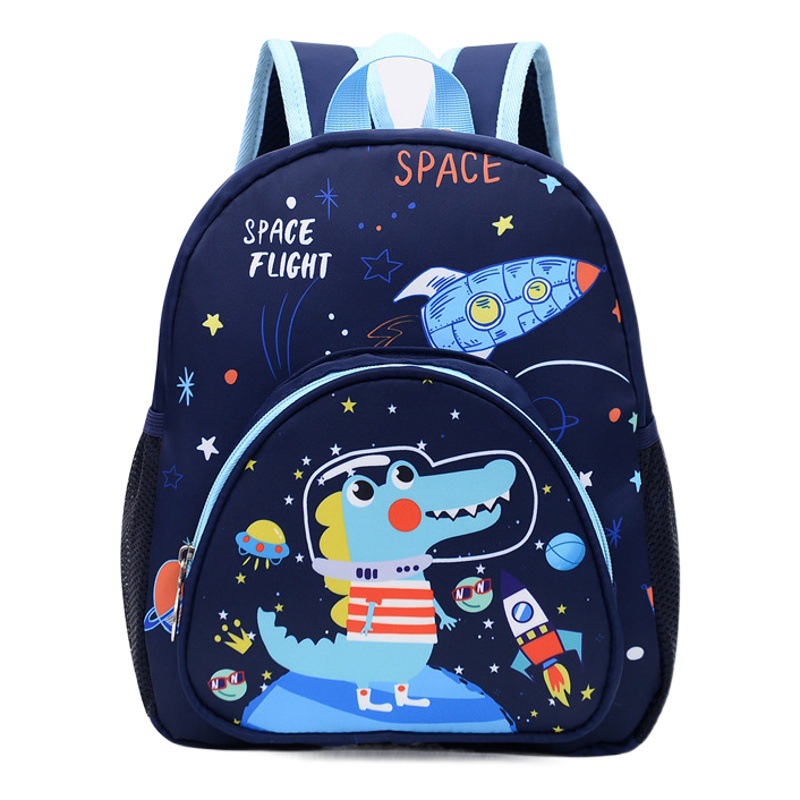 Mochila de jardín de infantes directa bolsa de Niños de dibujos animados de comercio exterior cohete espacial Mochila pequeña transfronteriza