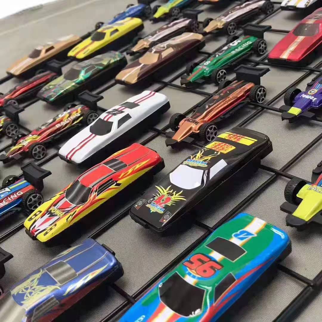 Regalo para niños regalo en caja coche de juguete premio de estudiante de escuela primaria pull back car 50 Pack niños al por mayor