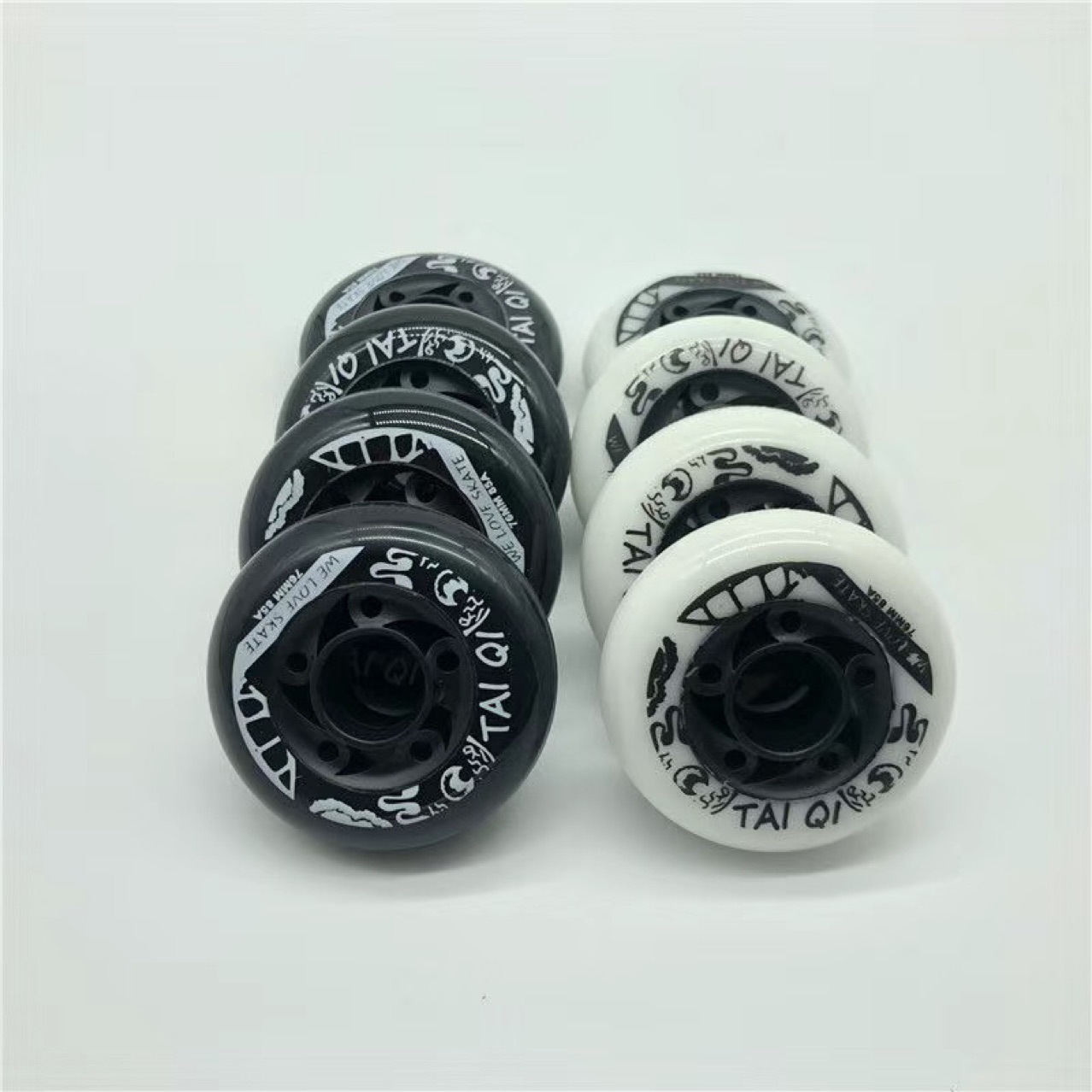 Authentic High Elasticity Wear Resistant Roller Skate Wheels for Inline And Freestyle Skating with Brake System_voghion.com