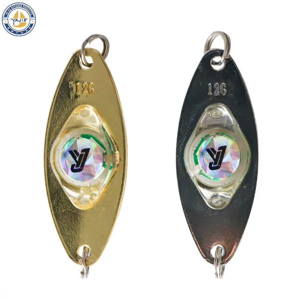 12g Sequin Fish-Attracting Light Led Fish-Eye Light Underwater Fish-Gathering Light Fish-Attracting Light for Sea Fishing Lure Fishing Night Fishing with Fish-Attracting Light