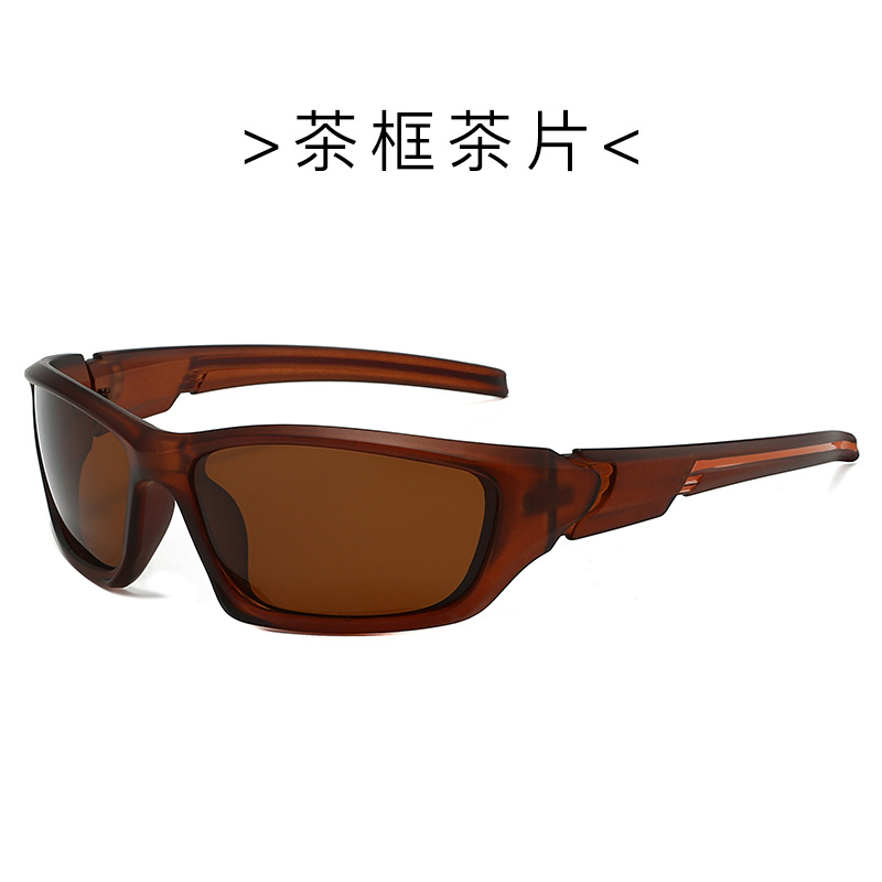 2025 nuevas gafas deportivas al aire libre polarizadas transfronterizas gafas de sol de visión nocturna gafas de sol para hombres y mujeres