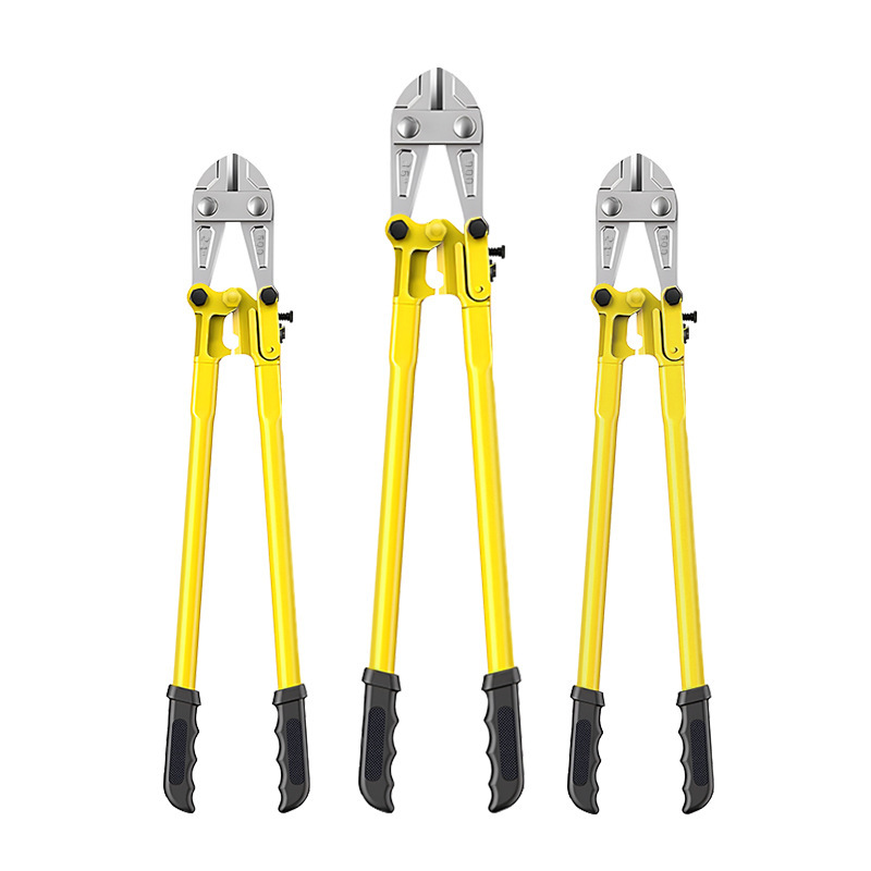 Customizado cortador de alambre cortado herramientas de corte de alambre de grado industrial tijeras de alambre de acero 18 pulgadas especial 36 pulgadas cortador de barra de acero de ahorro de mano de obra