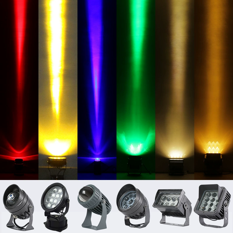Светодиодный лучевой световой прожекторы сильный свет римский столб прожекторы открытый водонепроницаемый отель бар старинные здания стенные светильники