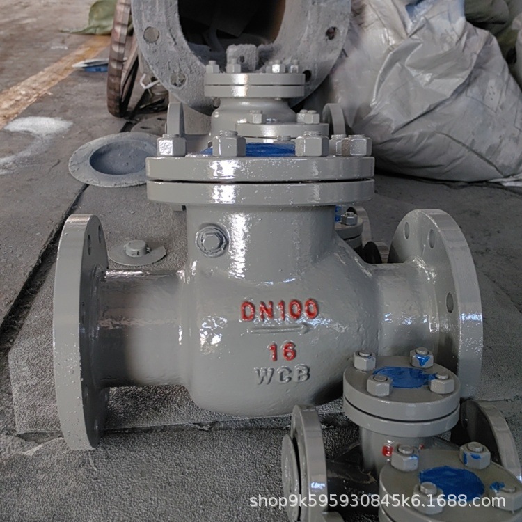 法兰止回阀 H44H-16C DN40 铸钢止回阀 H44H旋启式法兰止回阀