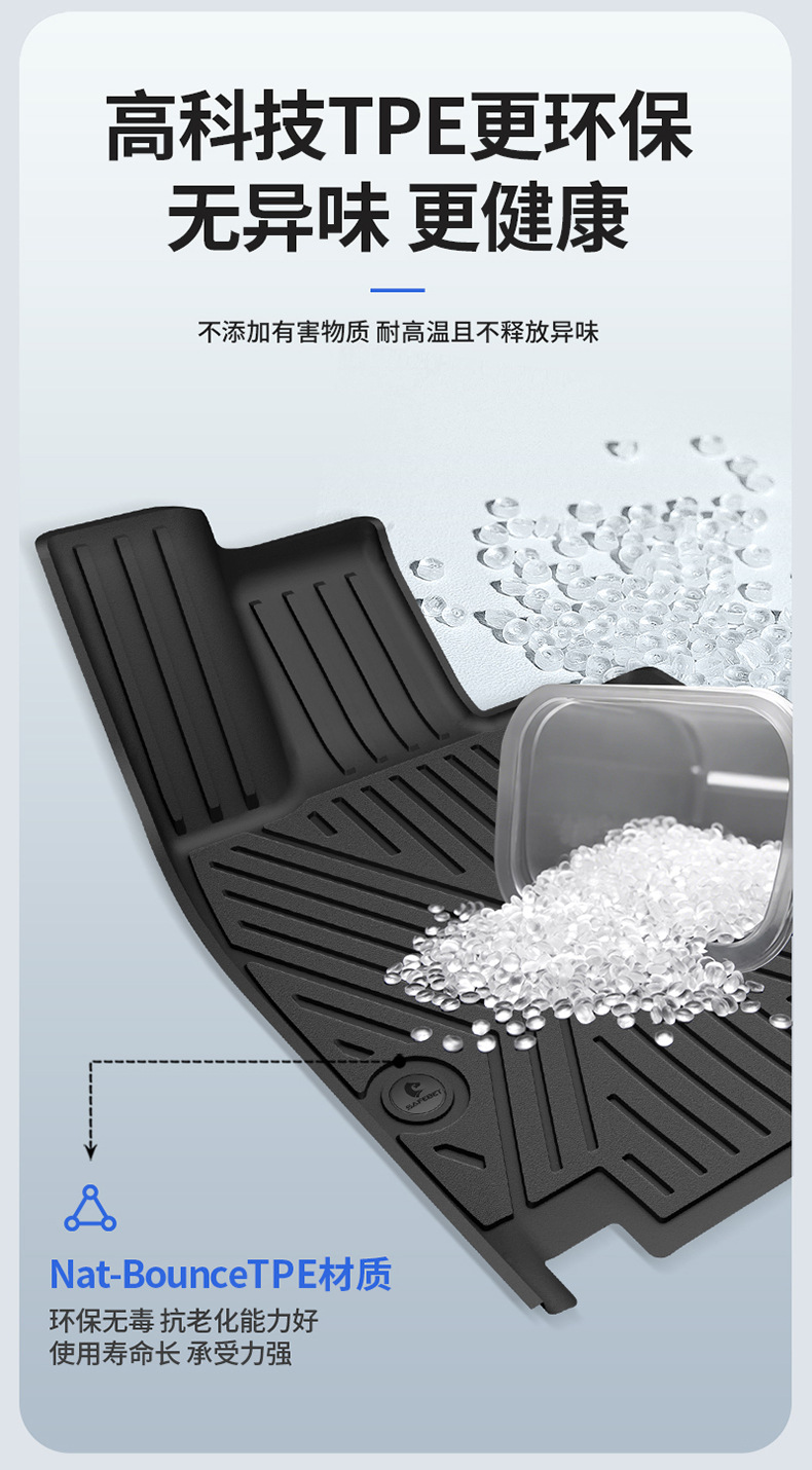 Suitable for the 2026 new model Avita 06 07 12, custom-made all-weather TPE floor mats and trunk mat