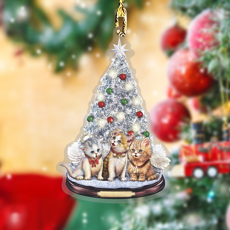 越境新品創意クリスマスツリーサンタクロースアクリル吊り工芸品自動車ストラップ家庭装飾品|undefined