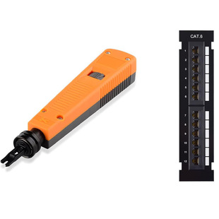 cat. 6 Class 6 non-shielded with bracket vertical wall-mounted over-tested 12-port distribution frame
