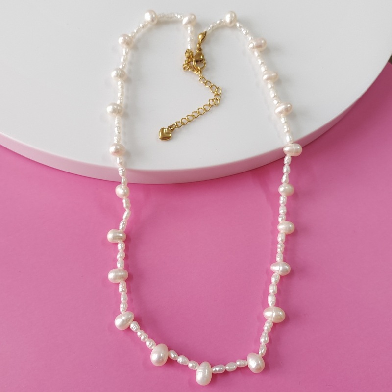 Geometric Pattern Women'S Gender 1 Piece Fashion Geometric Freshwater Pearl Necklace