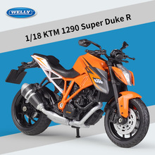 ����WELLY1:18KTM1290Super Duke R�ػ�������Ͻ�Ħ�г���Ʒģ��